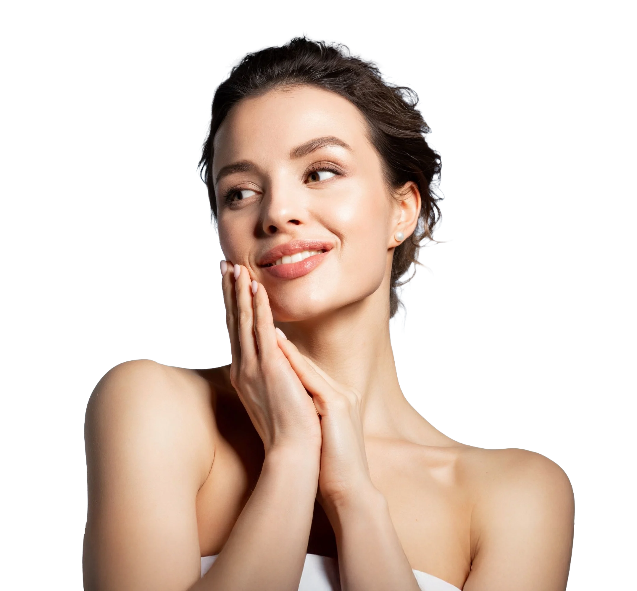 Sculptural face lifting results